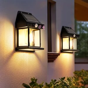 Solar-Powered Motion Sensor Light
