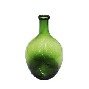 Green Glass Vase