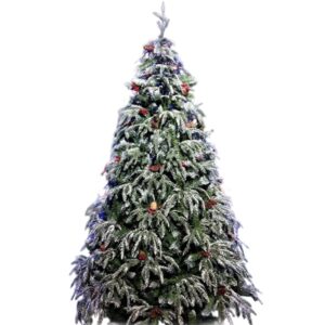 Christmas Tree with Pine Cones – 210 cm